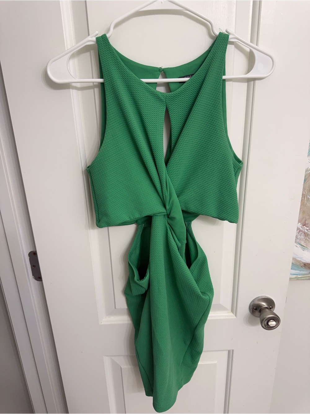Wild Fable Green Dress with Cutouts